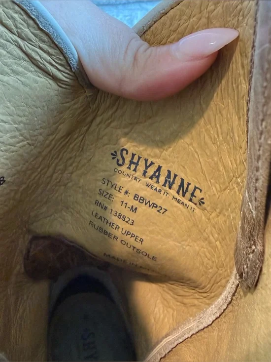 Shyanne Women's Hybrid Leather TPU Imogen Western Performance Boots - Picture 9 of 10